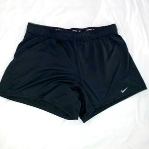 Nike womens black shorts size XL